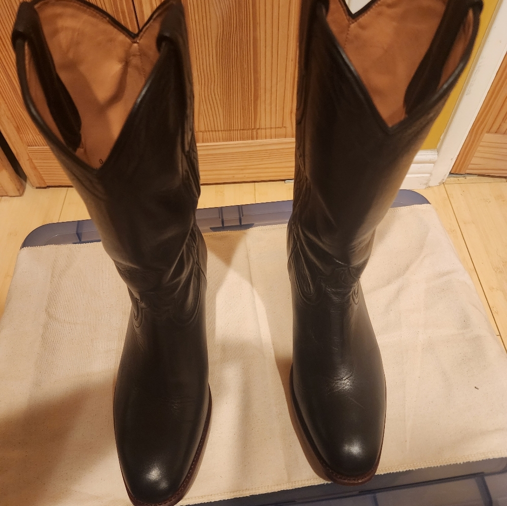 Ranch Road Boots Capistrano Black Size 8D